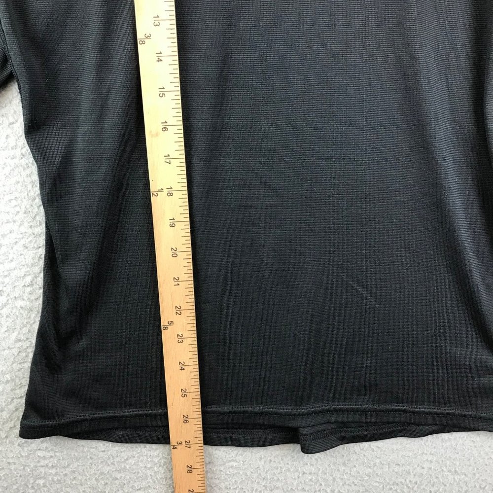 Vintage Patagonia Shirt Mens M Black Capilene Base Layer Active Long Sleeve - Picture 3 of 8